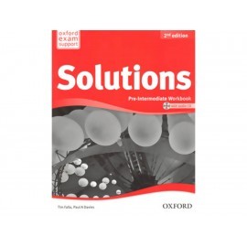 Solutions Pre Intermédiate Workbook con CD