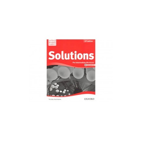 Solutions Pre Intermédiate Workbook con CD